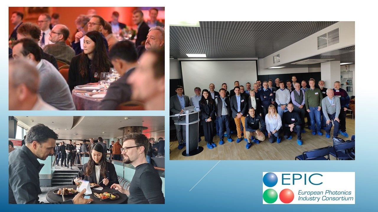 Liverage participa de fotos do evento EPIC (European Photonics Industry Consortium) 2022