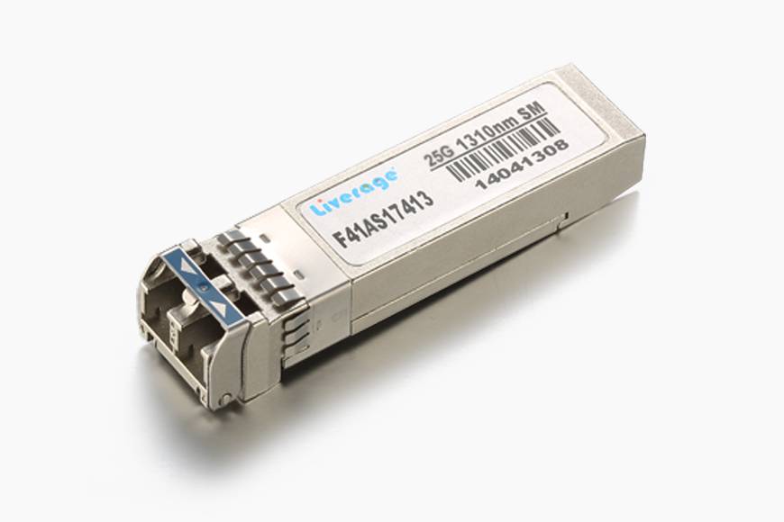 SFP28 transceiver is a small form factor pluggable module for bi-directional serial optical data communications such as 25G Ethernet and CPRI Option 10.