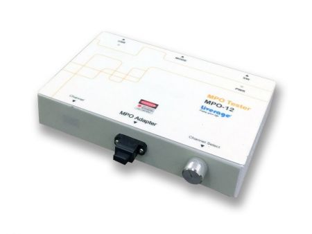 Testador de defeitos MPO com luz vermelha visível de laser de 650nm - O testador MPO pode verificar os defeitos do cabo de fibra MPO em matriz ou conector.