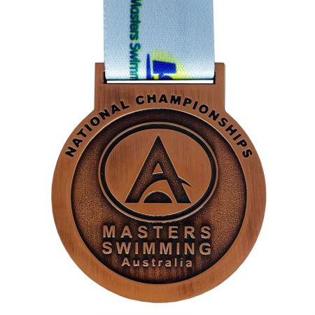 مدال های شنا سفارشی - طراحی سفارشی مدال شنا مورد استقبال قرار می‌گیرد.