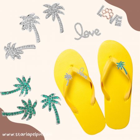 Get our shoe decorations for summer fun.