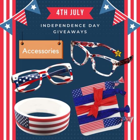 Customize your Independence Day celebration with our giveaways.
