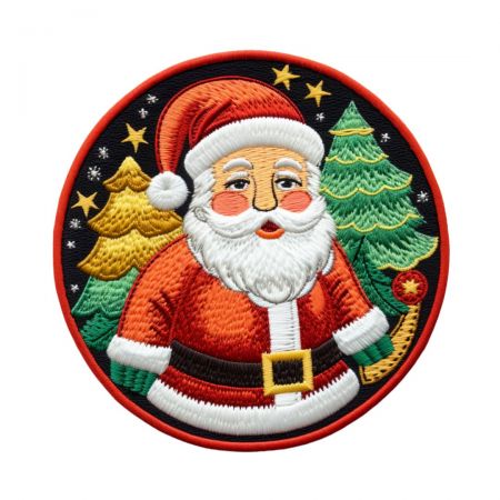Christmas Patches and Appliques - Celebrate Christmas with Affordable, High-Quality Embroidered Delights!