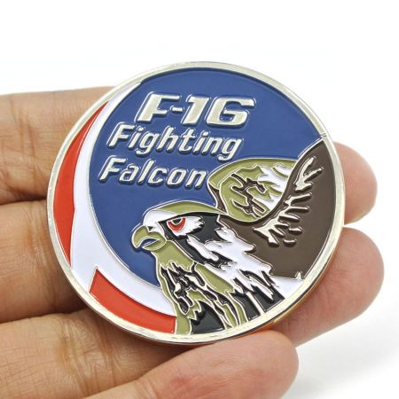 سکه های چالشی نظامی - ما تامین کننده سکه های یادبودی F-16 Fighting Falcon هستیم.
