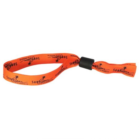 Fabric Wristbands - The fabric wristbands offer a secure solution for admission control.