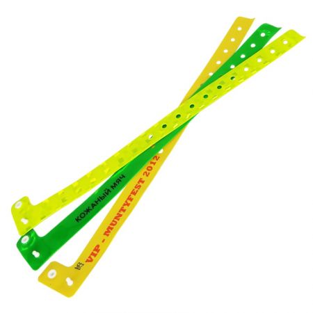 Disposable Vinyl PVC Bracelets - Disposable vinyl PVC bracelets are perfect for any event.