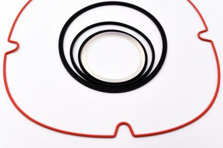 Vedação de Borracha de Silicone - Vedação de borracha de silicone personalizada, bucha, junta, anel de vedação.