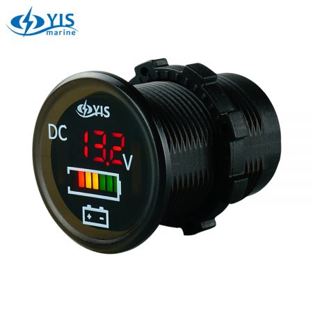 Voltmetro digitale con visualizzazione del livello della batteria - SP-BG6-Voltmetro digitale con visualizzazione del livello della batteria