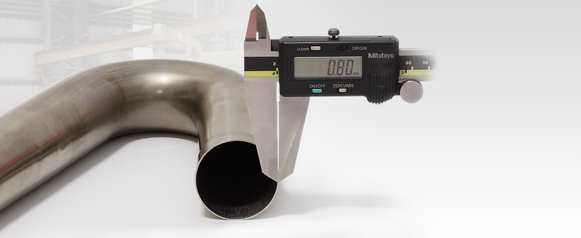 Kallbockningsexpert för tunnare väggtjocklek < 0,80 mm