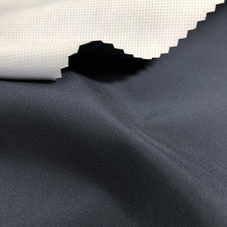 Polyester Weft Stretch Water Repellent Lamination Fabric - Polyester Weft Stretch 75 Denier Water Repellent Lamination Fabric.