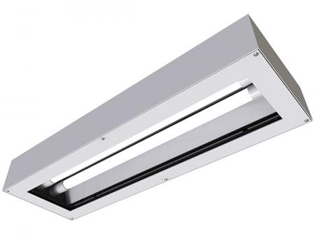 Waterproof LED Dust Proof Ceiling Lighting - Water-proof LED clean-room lighting, surface mounted.
