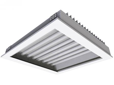 Éclairage de salle blanche à LED carrée suprême haute performance - High Bay, Haute efficacité lumineuse (135,1 lm/w), éclairage salle blanche LED IP65.