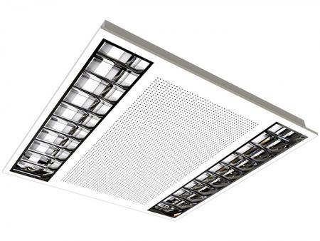 Éclairage de plafond à grille parabolique à LED haute performance - Efficacité lumineuse 139,9 lm/w avec éclairages à faible éblouissement UGR<18,4 plafonnier