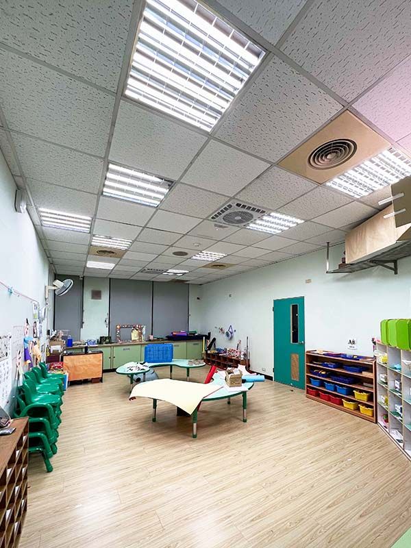 CE certificated recessed UVC air purifier, recommand for preschool and any occupied space.