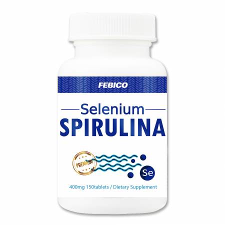 Selenium Enriched Spirulina Tablets - Selenium Spirulina Trace elements and minerals supplements