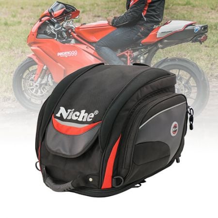 Sac pour casque de taille couverte en gros, sac arrière pour moto, Fabricant de sacs professionnel - Options personnalisées et en gros