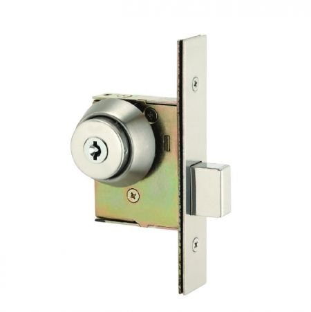 Round Mortice Cylinder Deadlock with bolt - Round Mortice Cylinder Deadlock with bolt