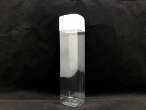 (52-504) 500 ml Square style PET bottle for cool beverages packaging with Certification FSSC, HACCP, ISO22000, IMS, BV