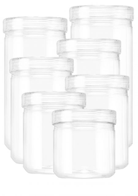 PET 89mm / Cylindrical Jar - PET 89mm / Cylindrical Jar