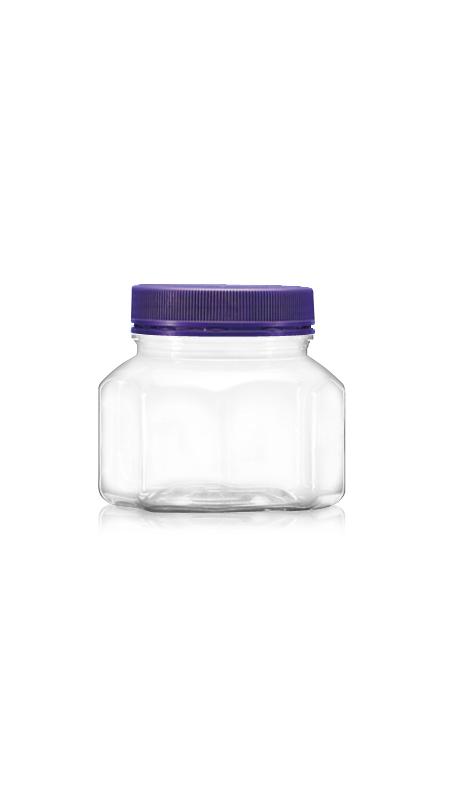 PET 63mm 275ml Octagonal small Jars (A258) - 275 ml PET Octagonal Jar with Certification FSSC, HACCP, ISO22000, IMS, BV