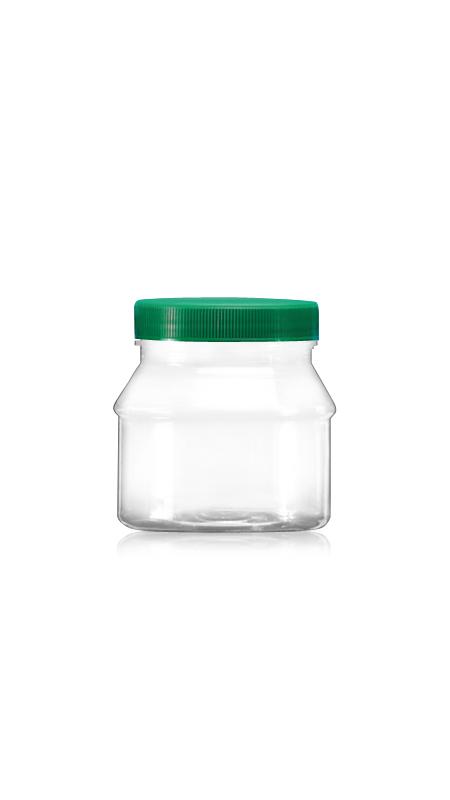 PET 63mm 200ml Round small Jars (A240) - 201 ml PET Round Jar with Certification FSSC, HACCP, ISO22000, IMS, BV