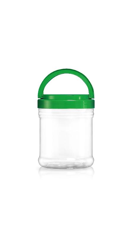 PET 120mm Wide mouth 1200ml Round Jars (J1200) - 1200 ml PET Round Jar with Certification FSSC, HACCP, ISO22000, IMS, BV