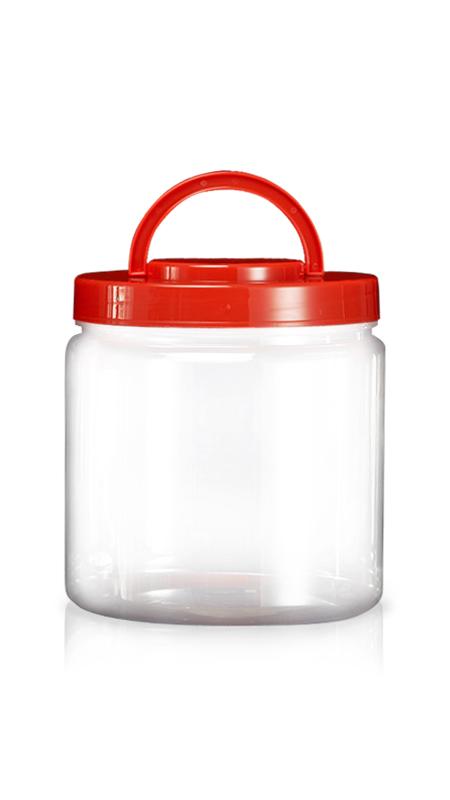 PET 180mm 5000ml Wide Mouth round Jar (M5000) - 5000 ml Round Jar with Certification FSSC, HACCP, ISO22000, IMS, BV