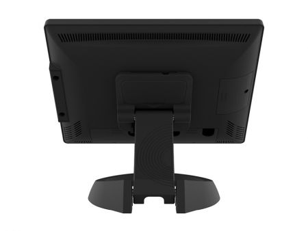 Restaurant POS with robust, foldable stand.