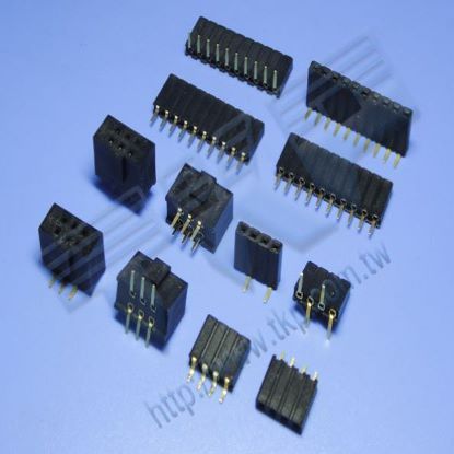 High-vibration multi-faceted 2.54mm 2411 board-to-board