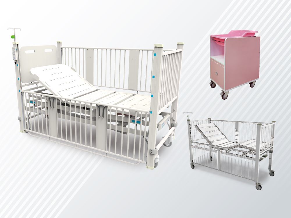 سرير مستشفى كهربائي للأطفال