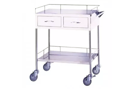 Mobile Stainless Steel Treatment Cart - Joson-Care Dressing trolley Treatment Cart