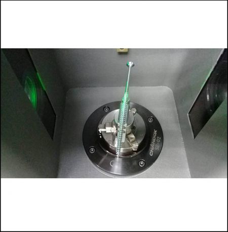 Special Thread Measurement - Automatically rotate and position screw to measure the thread angle