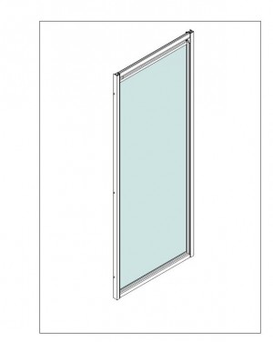 Framd Shower Enclosure - A1322. Framd Shower Enclosure (A1322)