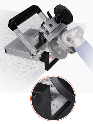 GISON Air Tools GPW-A01 - Beveling Auxiliary Base (15-45°) for Easy Sanding Job