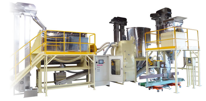 The Ribbon Blender and Mixer turnkey processing line designed and manufactured by Mill Powder Tech