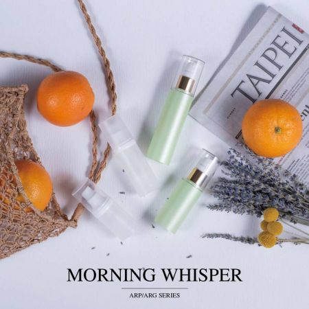 Morning Whisper (Kemasan Kosmetik & Perawatan Kulit ECO PETG & PP Pengap)