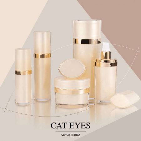 Кошачьи глаза (акриловая роскошная упаковка для косметики и средств по уходу за кожей)