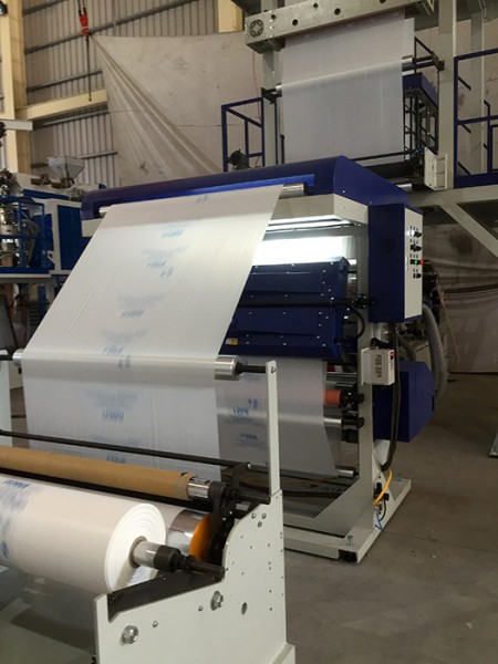 포장 필름 기계와 연결되는 인쇄 기계