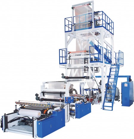 Oscillating Tower Two-layer AB / Three-layer ABA Blown Film Machine - Two-layer AB / Three-layer ABA Blown Film Machine with Oscillating Tower