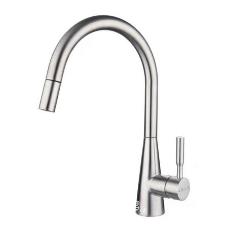CINA-Stainless Steel Pull-Down Kitchen Faucets - 下拉式不鏽鋼廚房龍頭。