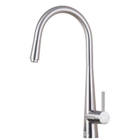 VOCES-Stainless Steel Pull-Down Kitchen Faucets - 下拉式不鏽鋼廚房龍頭。