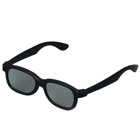 Foldable Plastic Passive Polarized 3D Glasses for Cinema, Movie Theater - Foldable Plastic 3D Glasses
