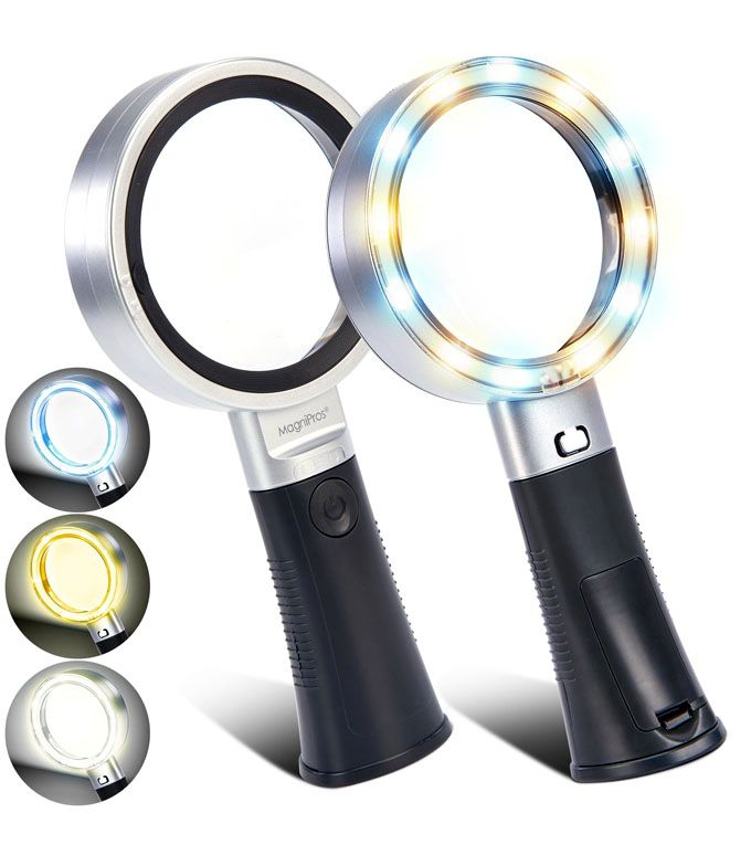 10X Magnifying Glass with Light