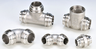 Pipe Fitting - Lost wax casting - Pipe Fitting -  lost wax investment casting