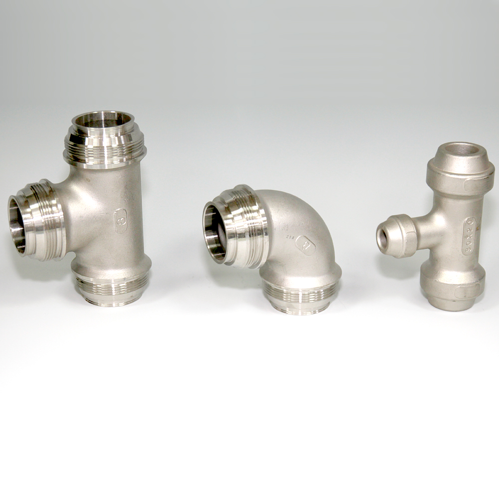 Pipe Fitting -  lost wax investment casting