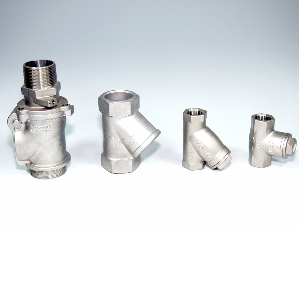 Y Type Valves -  lost wax investment casting