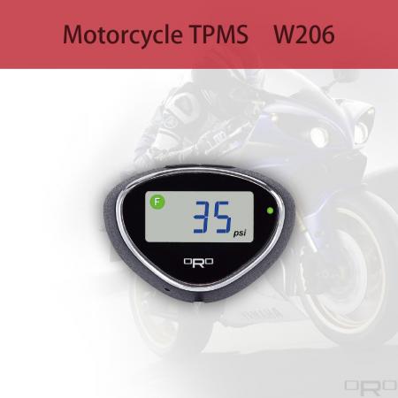 TPMS para motocicletas - Los sistemas de monitoreo de presión de neumáticos de motocicleta W206 reducen el consumo de combustible y brindan una condición de conducción más segura.