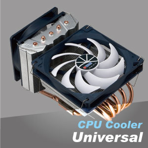 CPU-luchtkoeler biedt een hoogwaardige verwarmings- en koeloplossing voor uw computer die bevriest.