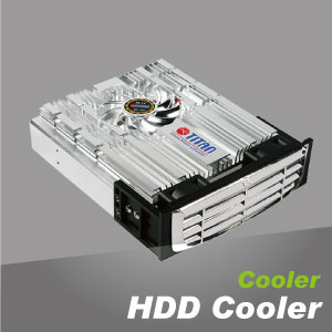 El enfriador de HDD cuenta con una instalación fácil, un diseño de moda único y material de aluminio para una mejor disipación del calor.