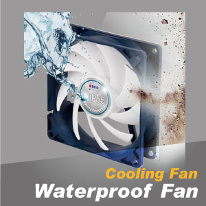 Ventilador de enfriamiento resistente al agua y al polvo